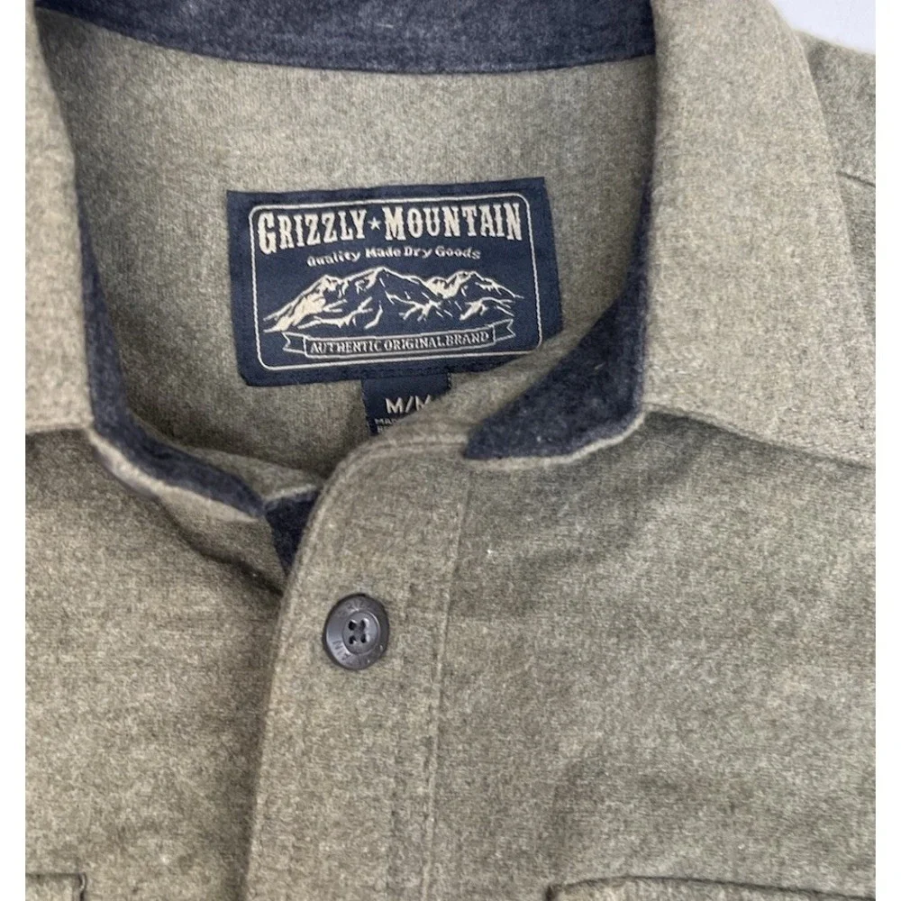 Grizzly mountain flannel